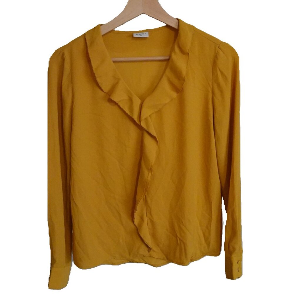 Aritzia Babaton Yellow Top Size XS